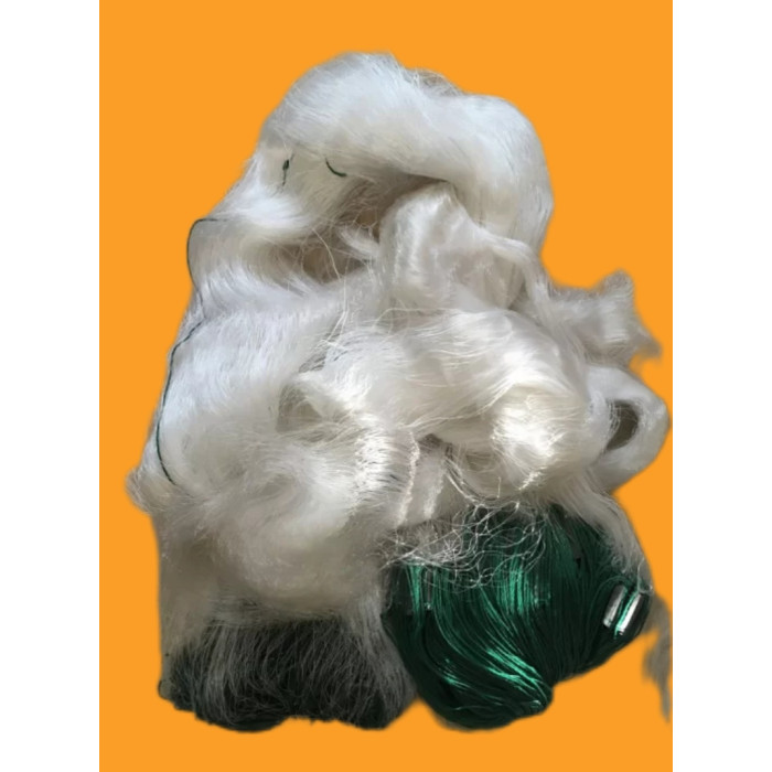 Сітка рибальська трьохстінна 3х80 волосінь, плетенний поріж,вшитий вантаж