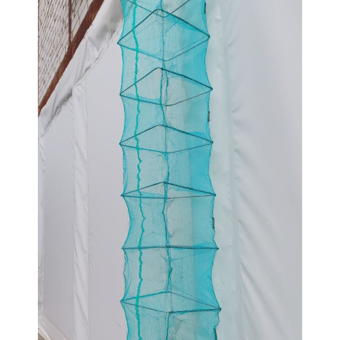 Раколовка (кишка, гармошка) 4 метра 25х31см 12 входів